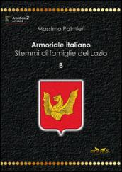 Armoriale italiano. Stemmi di famiglie del Lazio. B