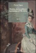 Destins de la noblesse bordelaise (1770-1830): 2