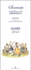 Sorrento andenken an die Tarantella. Kalendar 2016