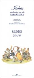 Ischia andenken an die Tarantella. Kalendar 2016