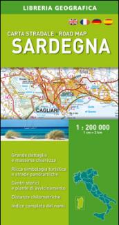 Sardegna. Carta stradale 1:200.000