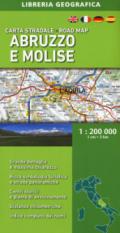ABRUZZO E MOLISE CARTA STRADALE 2018