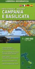 CAMPANIA E BASILICATA CARTA STRADALE 2018