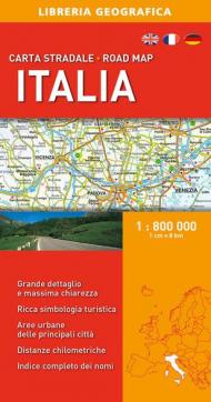 Italia 1:800.000. Carta stradale