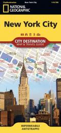 New York. City destination, map & travel guide