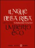 Il nome della rosa letto da Tommaso Ragno. Audiolibro