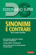 Dizionario sinonimi e contrari della lingua italiana