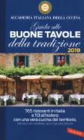 Guida alle buone tavole della tradizione 2019