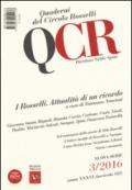 QCR. Quaderni del Circolo Fratelli Rosselli (2016). 3.