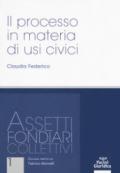 Il processo in materia di usi civili