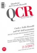 QCR. Quaderni del Circolo Rosselli (2017): 2-3