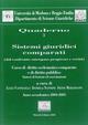 Sistemi giuridici comparati. Corso di diritto ecclesiastico e diritto pubblico