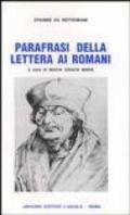 Parafrasi della Lettera ai Romani