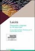 Laicità. Domande e risposte in 38 interviste (1988-2003)