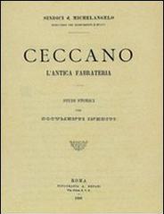 Ceccano. L'antica fabrateria. Studi storici