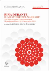 Rina Durante. Il mestiere del narrare