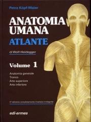 Anatomia umana. Atlante di Wolf-Heidegger: 1