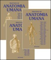 Anatomia umana. Trattato vol. 1-3