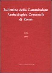 Bullettino della Commissione archeologica comunale di Roma. 81.