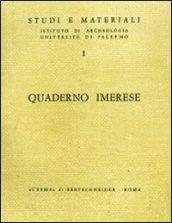 Quaderno Imerese. 1.