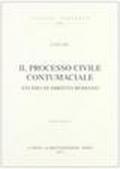 Il processo civile contumaciale (1934)