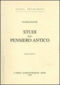 Studi sul pensiero antico (1938)