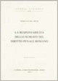 La responsabilità dello schiavo nel diritto penale romano (1937)