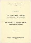 Die Geographie Afrikas bei Plinius und Mela und ihre Quellen (1908)