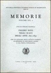 Falerii Novi negli scavi degli anni 1821-1830