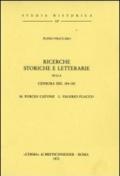 Ricerche storiche e letterarie sulla censura del 184-183. M. Porcio Catone L. E Valerio Flacco (1911)