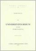 Le universitates rerum. Studio di diritto romano (rist. anast. 1894)
