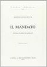 Il mandato. Studio di diritto romano (1902)