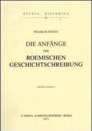 Die Anfänge der römischen Geschichtschreibung (1909)