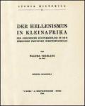 Der Hellenismus in Kleinafrika (1911)