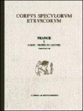 Corpus speculorum etruscorum. France: 1\1