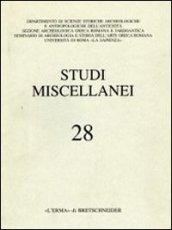 Giornate di studio in onore di Achille Adriani. Atti del Convegno (Roma, 26-27 novembre 1984)