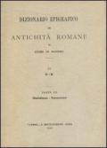 Dizionario epigrafico di antichità romane. Vol. 2\2: Consularis-Dinomogetimarus.