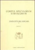 Corpus speculorum etruscorum. Stato della Città del Vaticano: 1