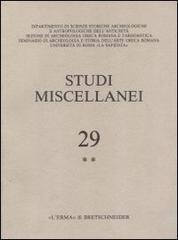 Scritti di antichità. In memoria di Sandro Stucchi. Vol. 1-2: La Cirenaica, la Grecia e l'Oriente Mediterraneo-La Tripolitania, l'Italia e l'Occidente