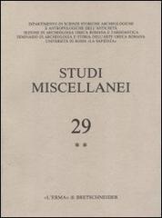 Scritti di antichità. In memoria di Sandro Stucchi. Vol. 1-2: La Cirenaica, la Grecia e l'Oriente Mediterraneo-La Tripolitania, l'Italia e l'Occidente