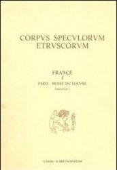 Corpus speculorum etruscorum. France: 1\3