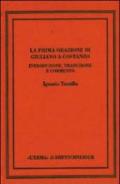 Prima orazione di Giuliano a Costanzo. Introduzione, testo, traduzione, commento