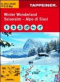 Winter wonderland Seiser Alm. Alpe di Siusi. Ediz. italiana e tedesca
