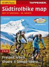 Südtirolbike map. Best of Vinschgau. Ediz. italiana e tedesca