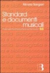 Standard e documenti musicali