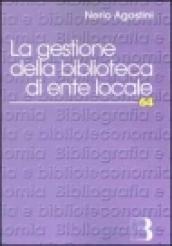 La gestione della biblioteca di ente locale