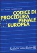 Codice di procedura penale europea