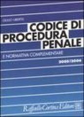 Codice di procedura penale e normativa complementare