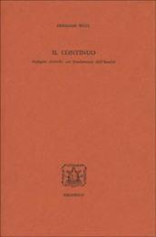 Il continuo. Indagini critiche sui fondamenti dell'analisi