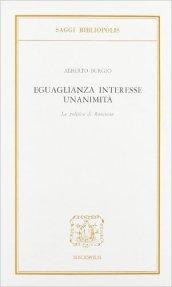 Eguaglianza, interesse, unanimità. La politica di Rousseau